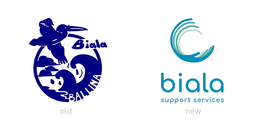 Biala New and old logo