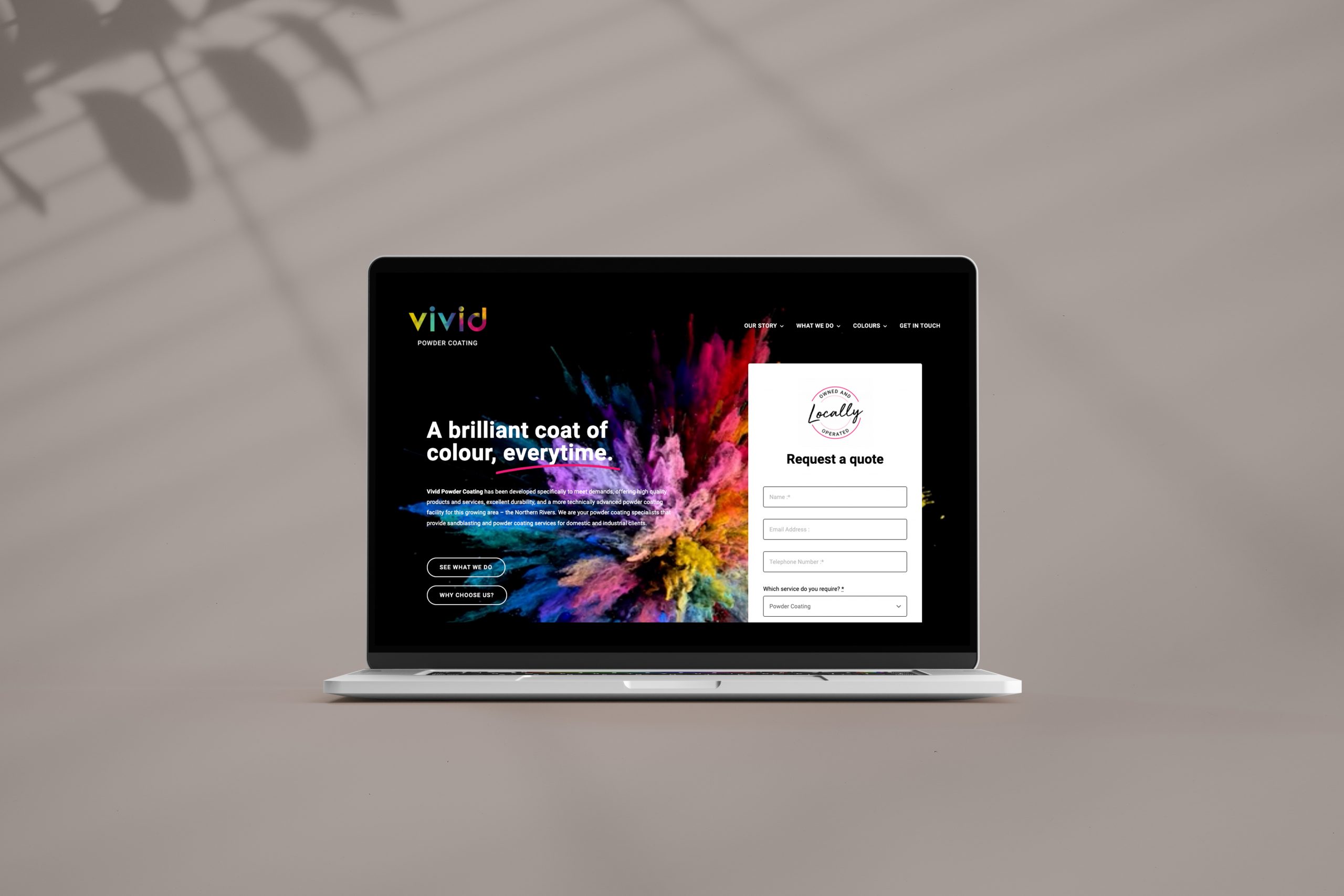 Vivid-Website -desktop