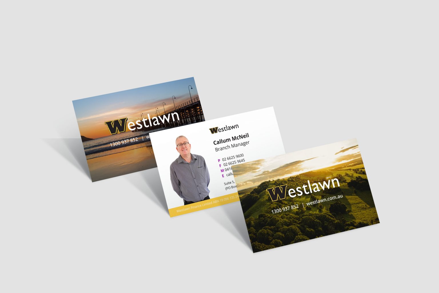 Westlawn - Business Cards