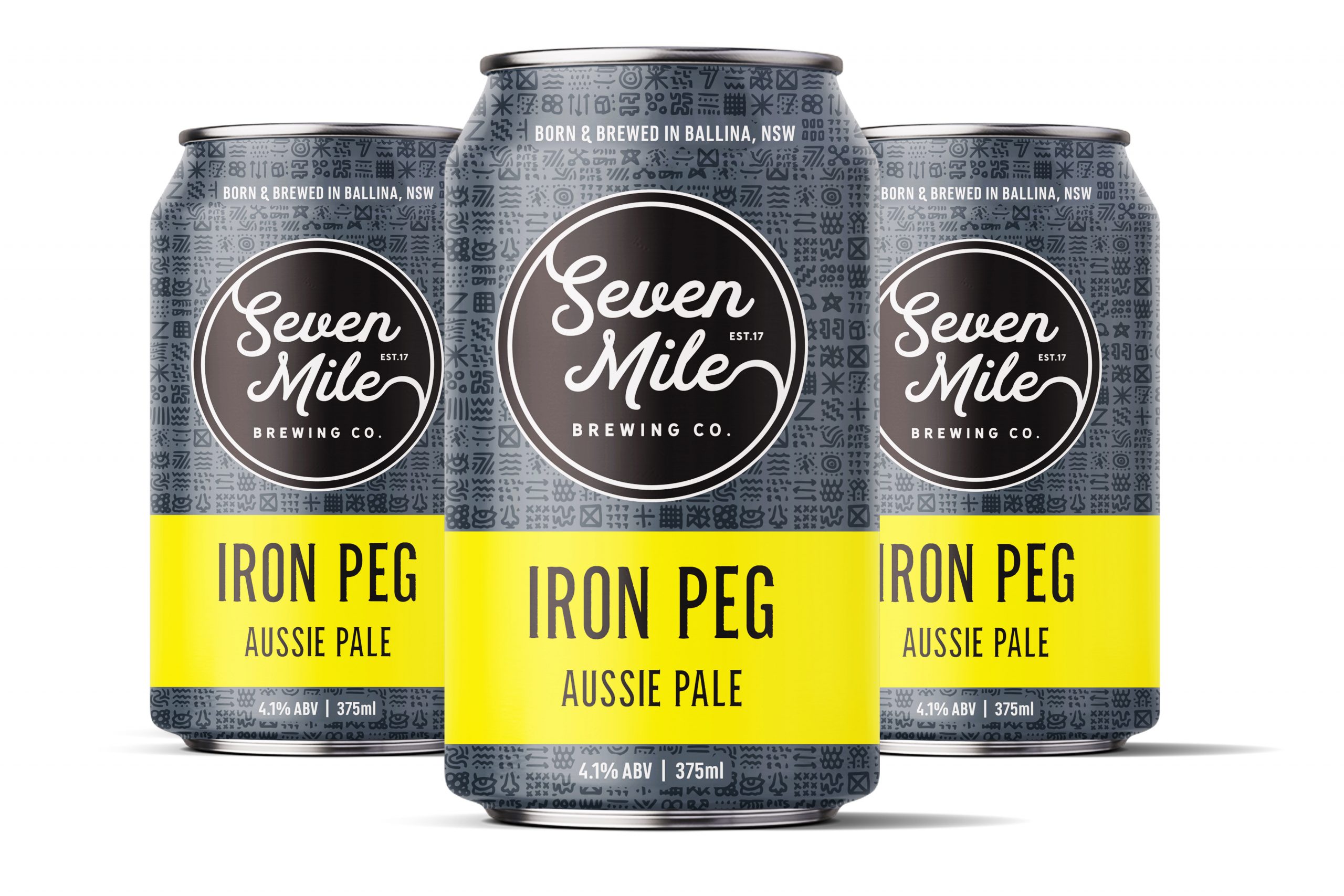 Iron Peg Cans packaging