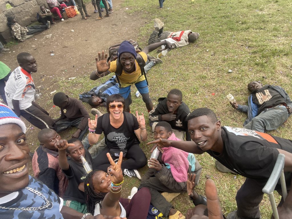 Claire in Kenya